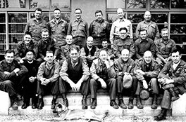 Columban Fr. Brian Geraghty with soldiers at a retreat in Korea