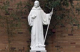 Statue of St. Columban