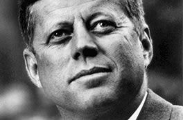 U.S. President John F. Kennedy