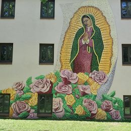 Our Lady of Guadalupe mural