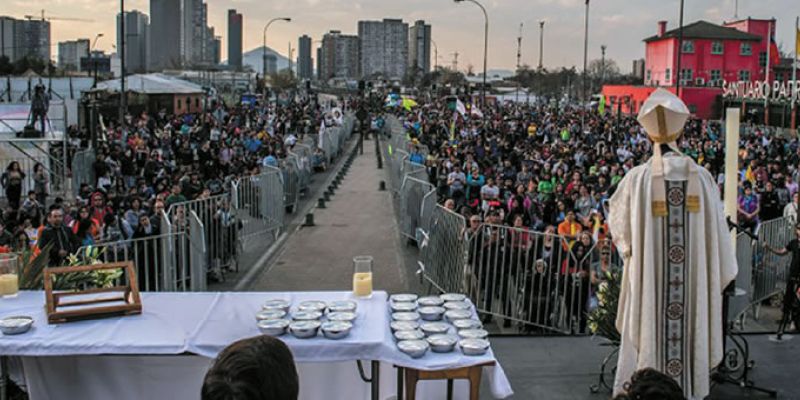 Pilgrimage to the shrine of St. Alberto Hurtado