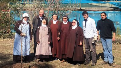 The Sisters, Columban Fr. Michael Hoban and neighbors