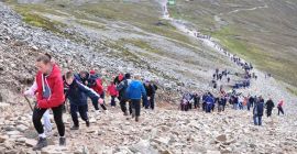 Croagh Patrick mountain walk and pilgrimage